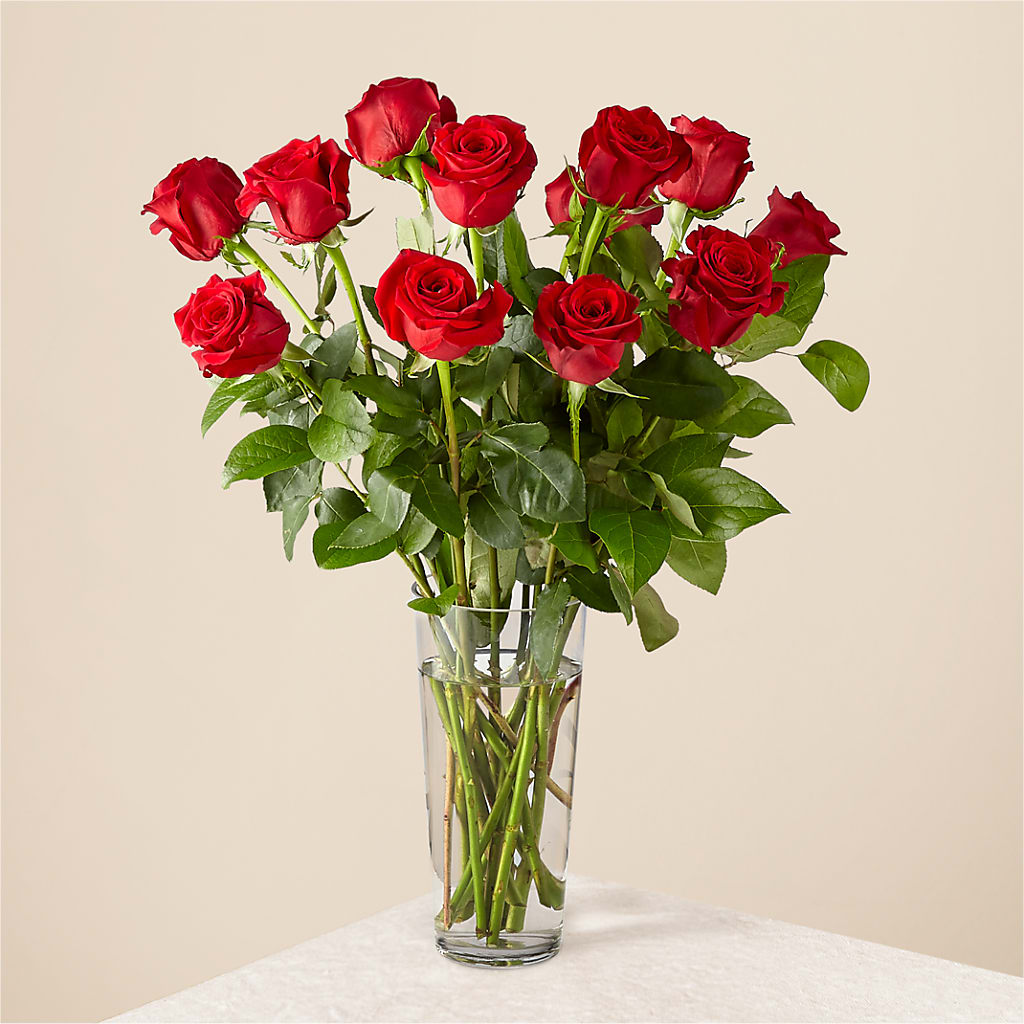 Long Stem Red Rose Bouquet – WOYSHNER'S FLOWER SHOP, Lackawanna NY