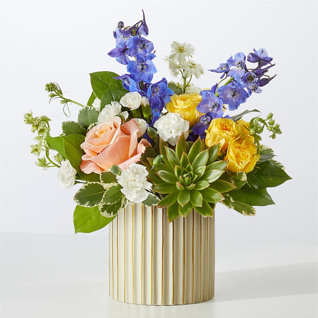 Cobalt Reverie Bouquet – WOYSHNER'S FLOWER SHOP, Lackawanna NY