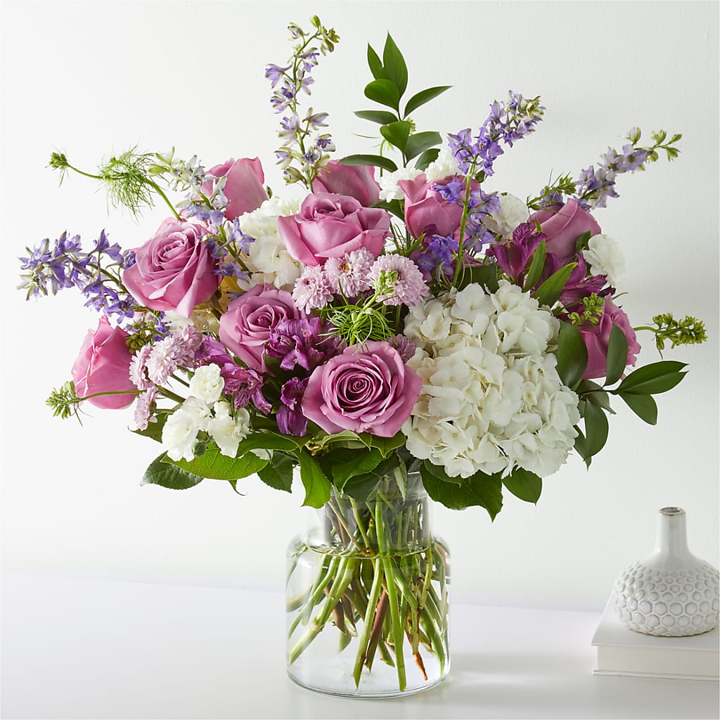 Violet Caress Bouquet – WOYSHNER'S FLOWER SHOP, Lackawanna NY