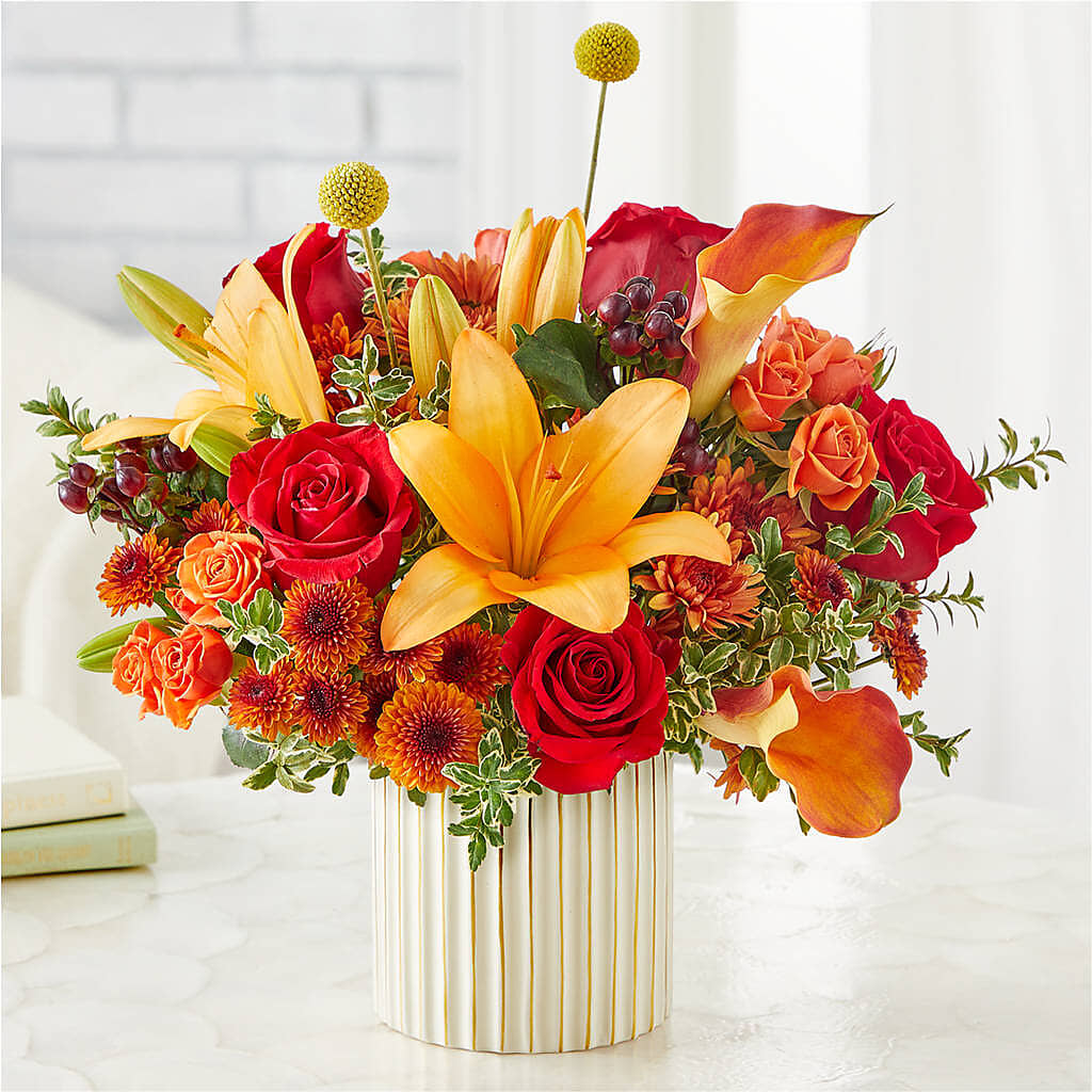 Scarlet Skies Bouquet – WOYSHNER'S FLOWER SHOP, Lackawanna NY