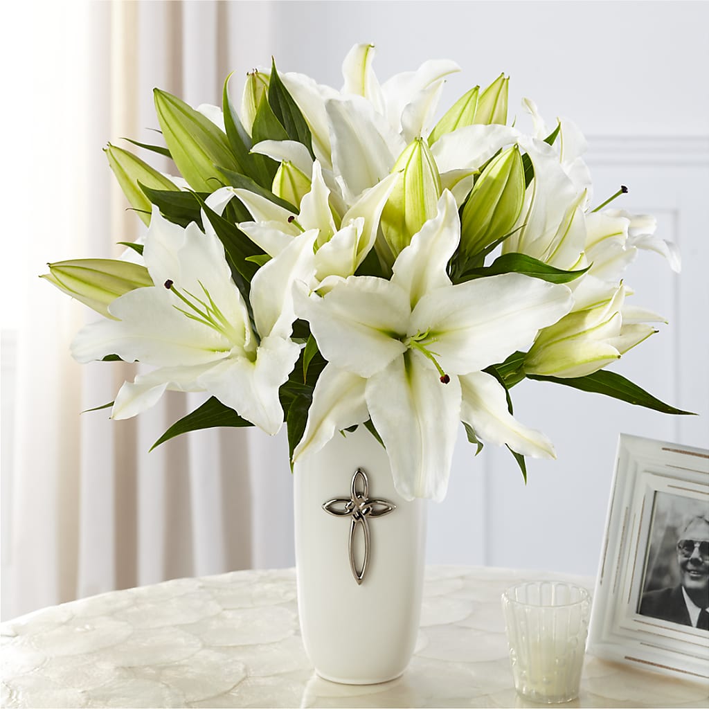 Faithful Blessings Bouquet – WOYSHNER'S FLOWER SHOP, Lackawanna NY
