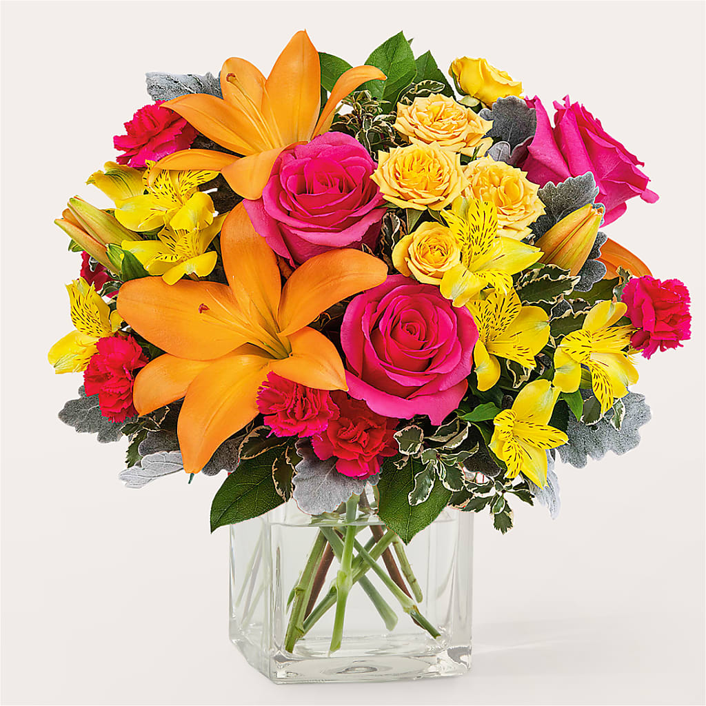 To the Tropics Bouquet – WOYSHNER'S FLOWER SHOP, Lackawanna NY