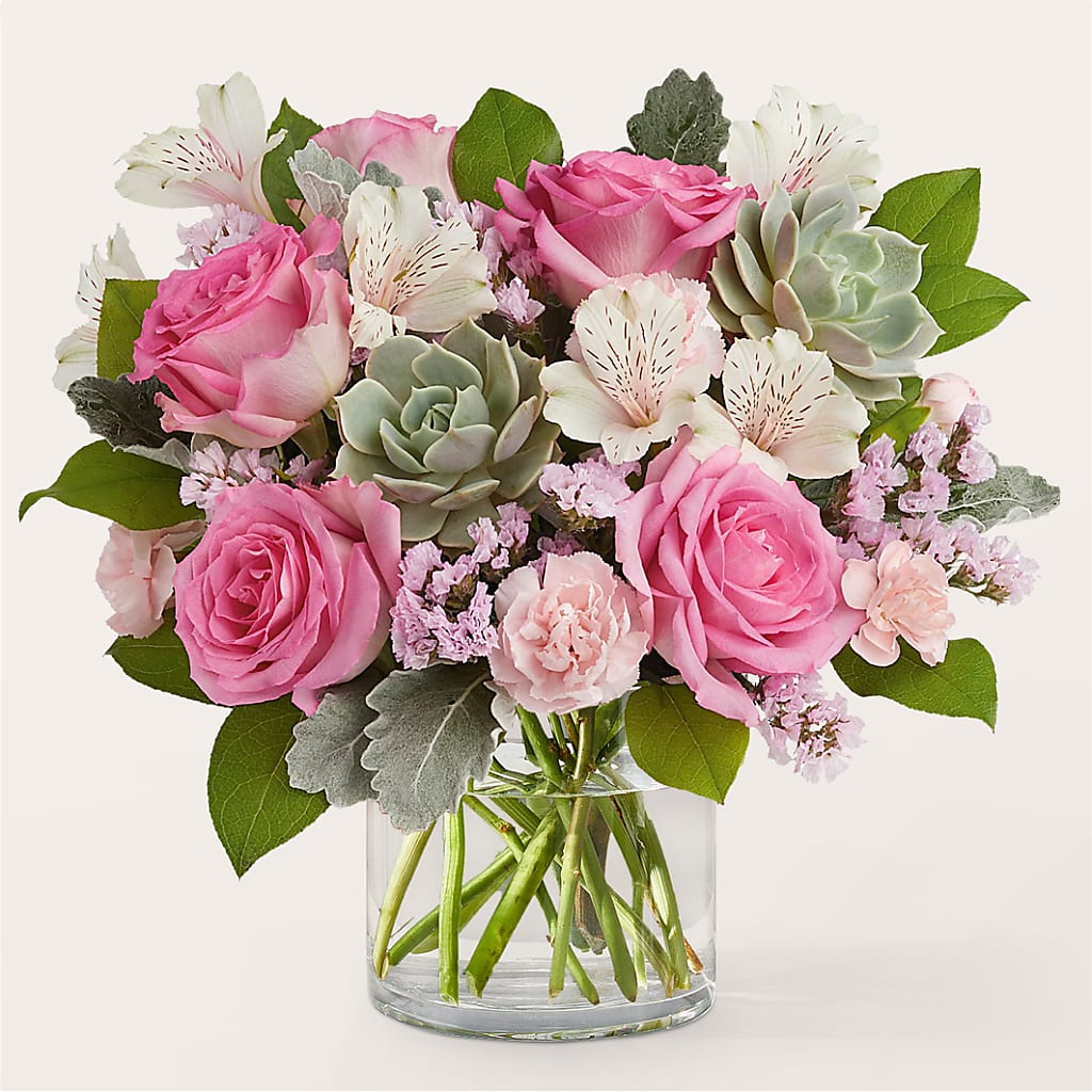 Dusty Rose Bouquet – WOYSHNER'S FLOWER SHOP, Lackawanna NY
