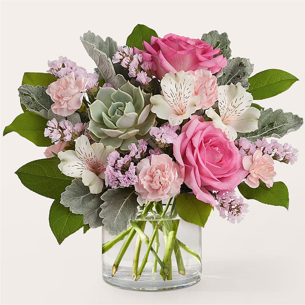 Dusty Rose Bouquet – WOYSHNER'S FLOWER SHOP, Lackawanna NY