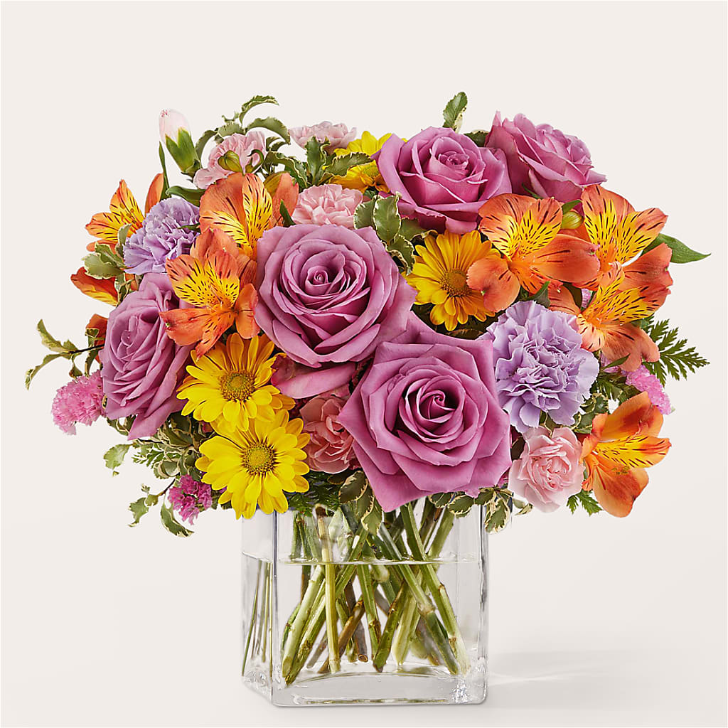 Shades of Happiness Bouquet – WOYSHNER'S FLOWER SHOP, Lackawanna NY