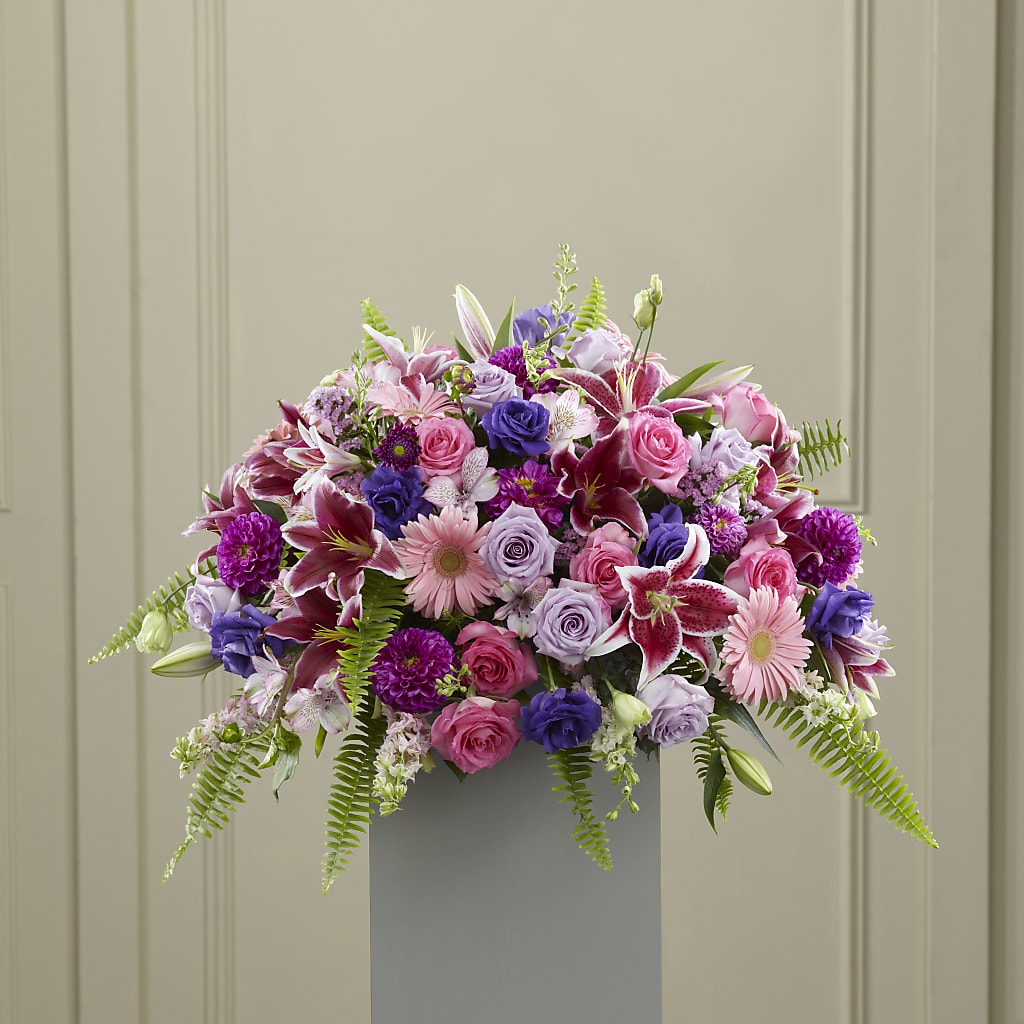 Fare Thee Well Pedestal – WOYSHNER'S FLOWER SHOP, Lackawanna NY