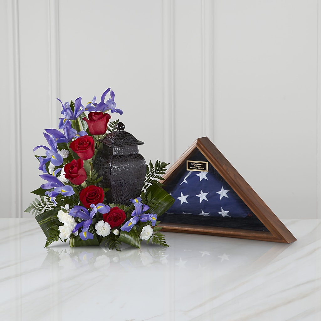 Patriotic Tribute Arrangement – WOYSHNER'S FLOWER SHOP, Lackawanna NY