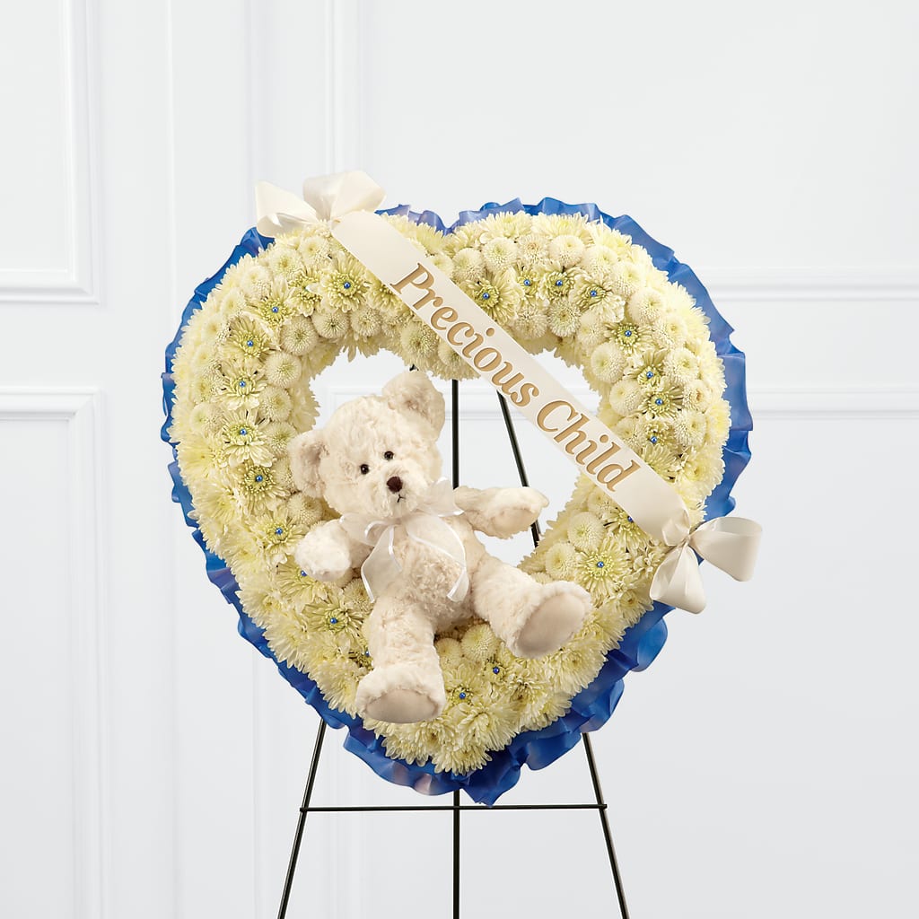 Precious Child Standing Heart – WOYSHNER'S FLOWER SHOP, Lackawanna NY