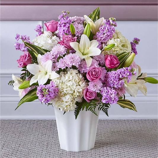 Heaven Sent Floor Basket – WOYSHNER'S FLOWER SHOP, Lackawanna NY