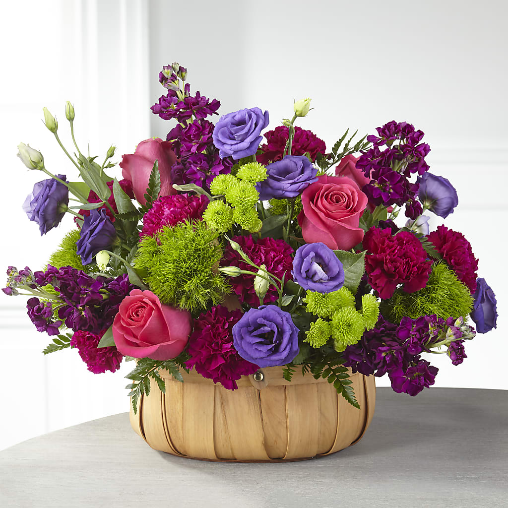 Serene Sanctuary Basket – WOYSHNER'S FLOWER SHOP, Lackawanna NY