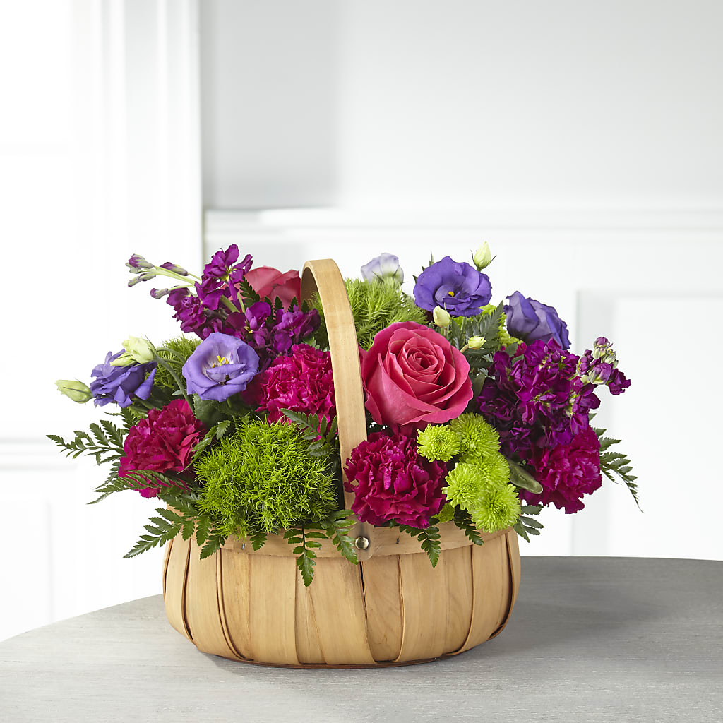 Serene Sanctuary Basket – WOYSHNER'S FLOWER SHOP, Lackawanna NY