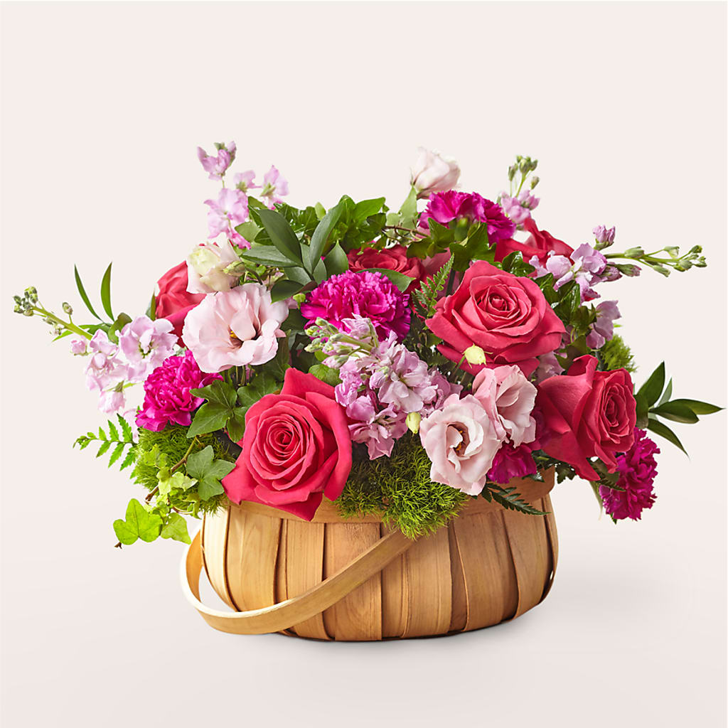 Radiance in Bloom Basket – WOYSHNER'S FLOWER SHOP, Lackawanna NY