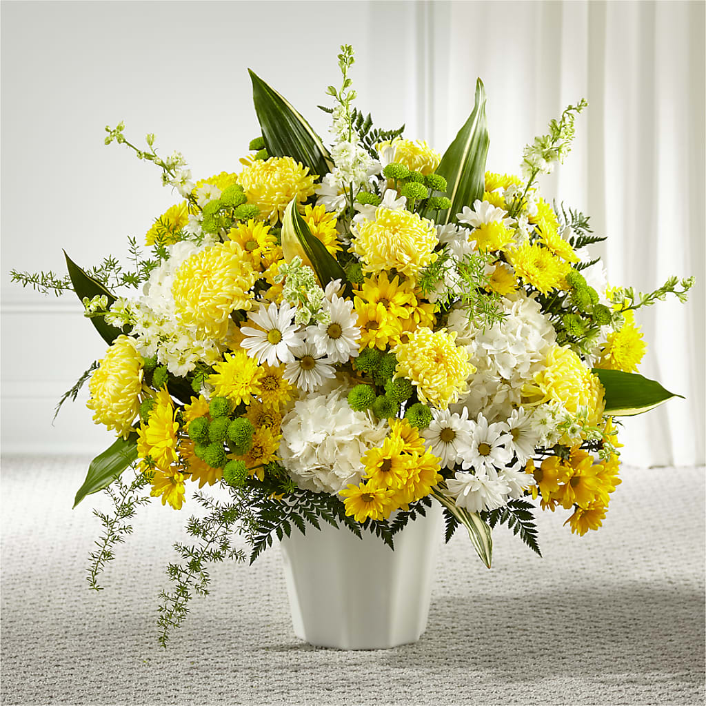 Unity & Grace Floor Basket – WOYSHNER'S FLOWER SHOP, Lackawanna NY