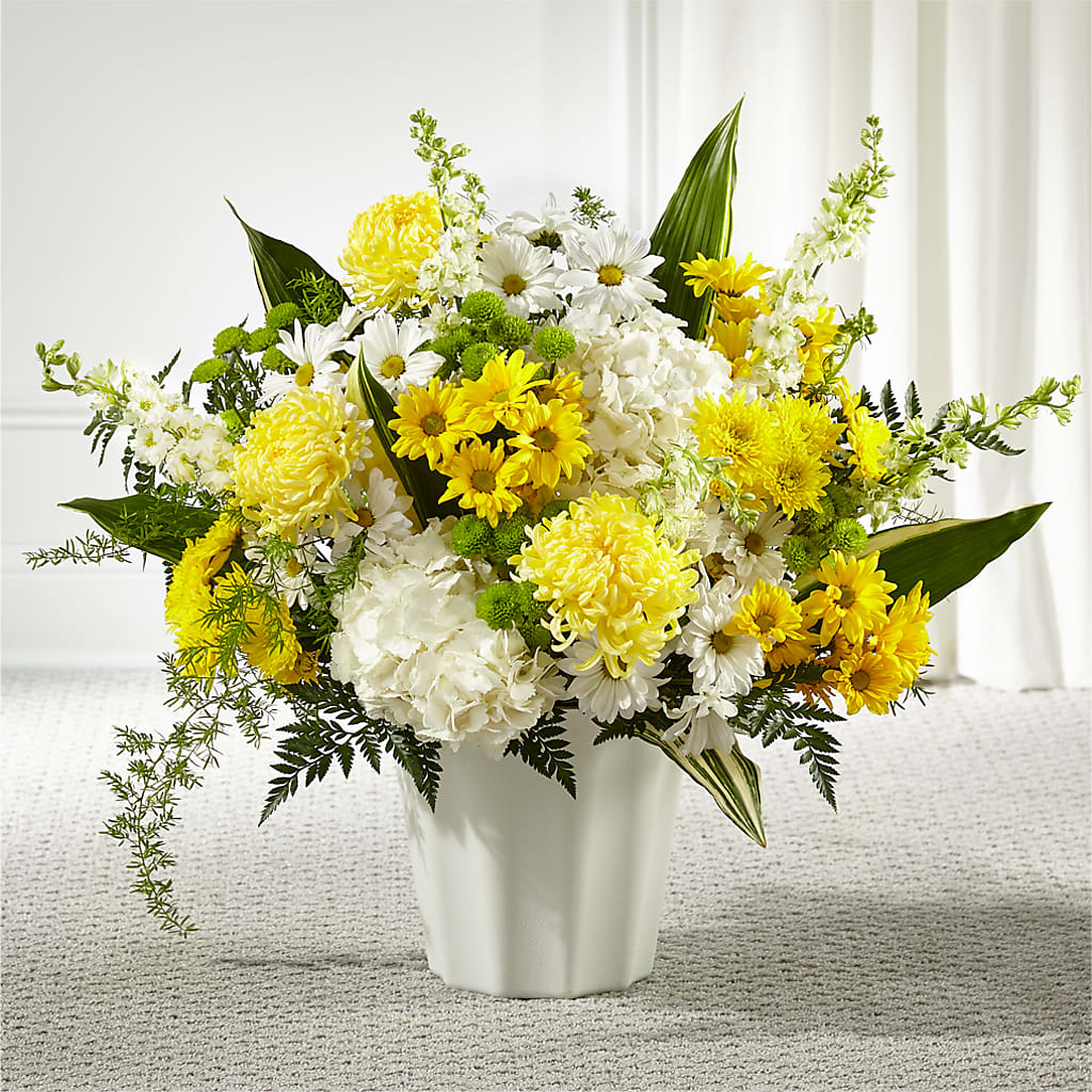 Unity & Grace Floor Basket – WOYSHNER'S FLOWER SHOP, Lackawanna NY