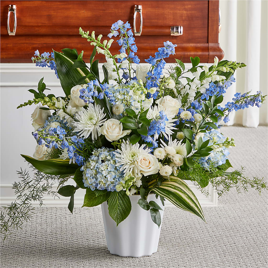 Everlasting Memories Floor Basket – WOYSHNER'S FLOWER SHOP, Lackawanna NY