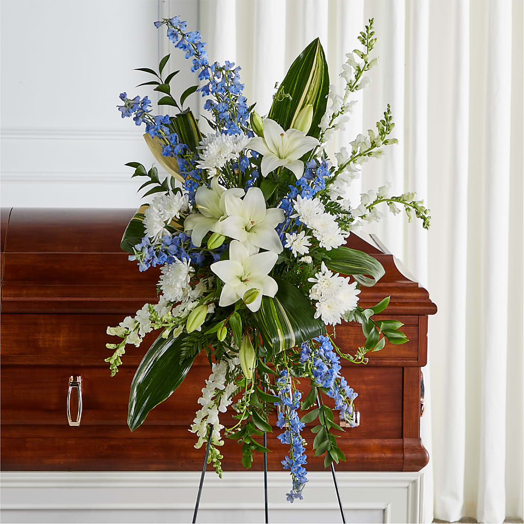 Eternal Impressions Standing Spray – WOYSHNER'S FLOWER SHOP, Lackawanna NY