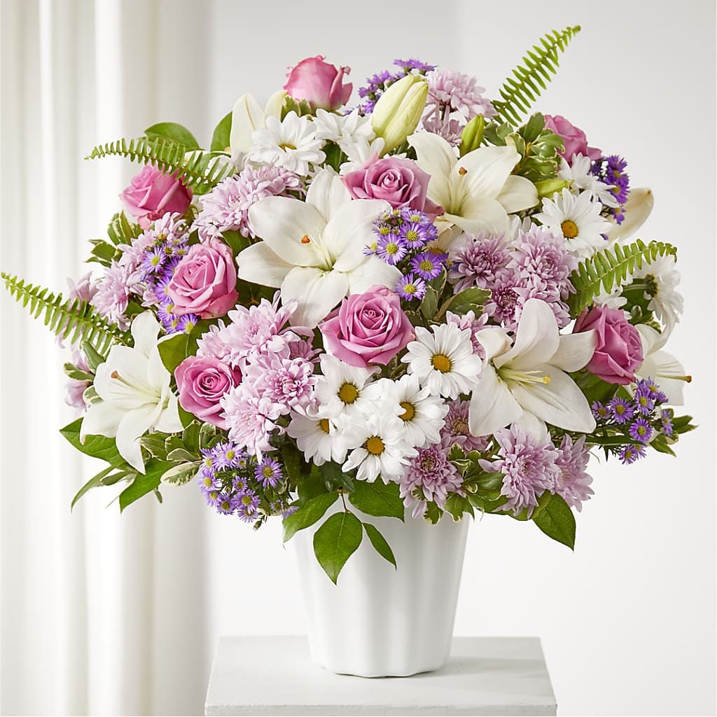 Warmest Thoughts Tabletop Basket – WOYSHNER'S FLOWER SHOP, Lackawanna NY