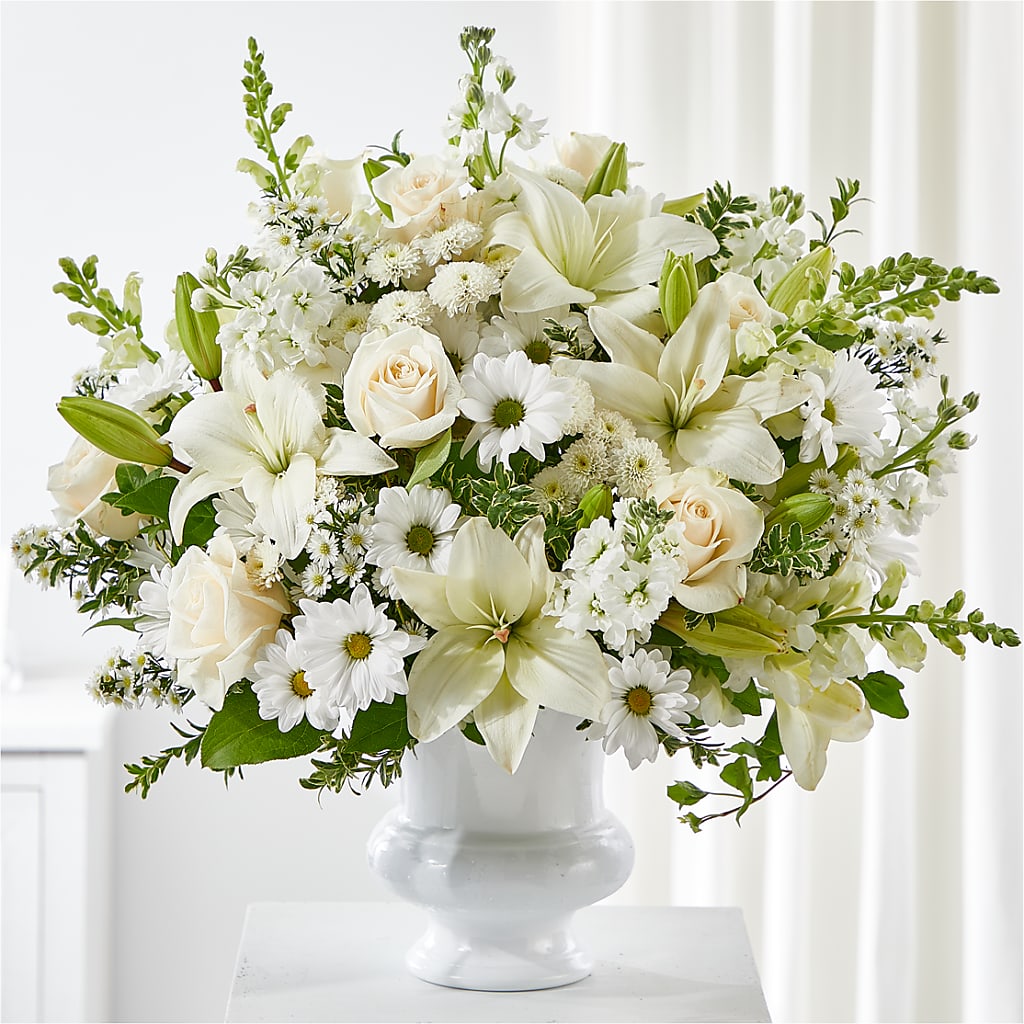 Uplifting Urn Arrangement – WOYSHNER'S FLOWER SHOP, Lackawanna NY