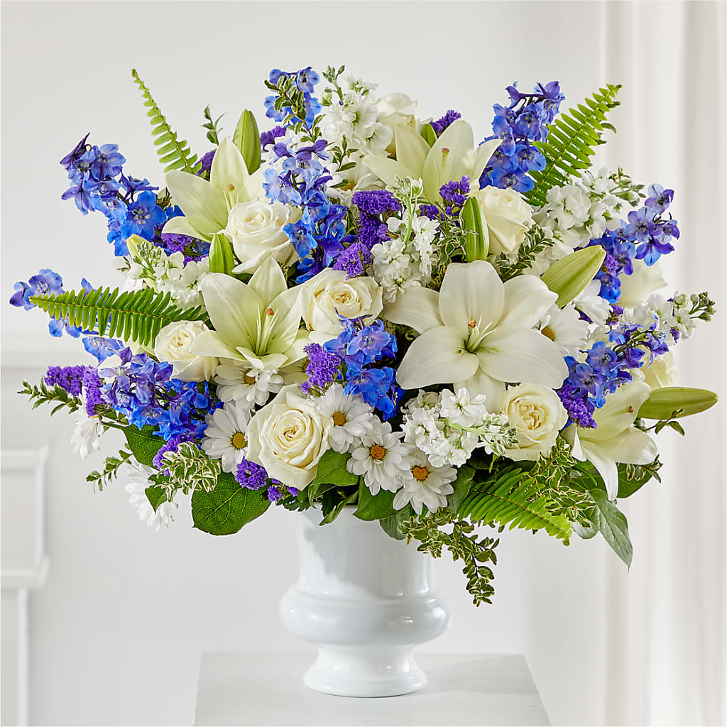 Expressions of Hope Urn Arrangement – WOYSHNER'S FLOWER SHOP, Lackawanna NY