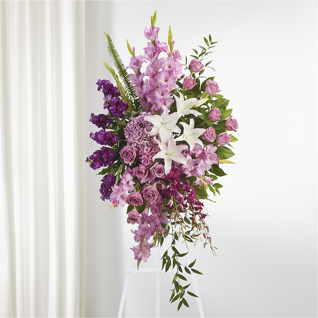 Never Alone Standing Spray – WOYSHNER'S FLOWER SHOP, Lackawanna NY