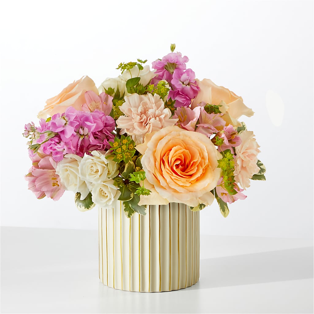 Paradise Bouquet with Ivory Vase – WOYSHNER'S FLOWER SHOP, Lackawanna NY