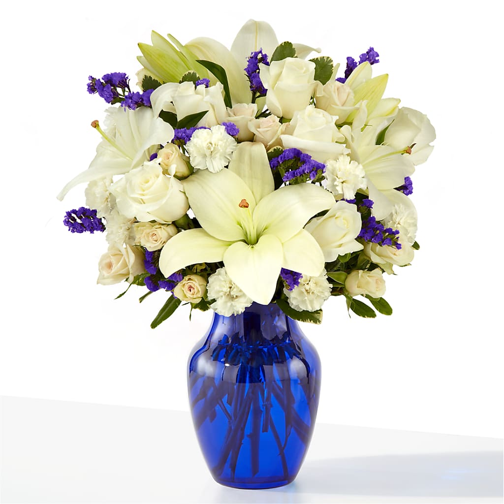 Sapphire Rush Bouquet – WOYSHNER'S FLOWER SHOP, Lackawanna NY