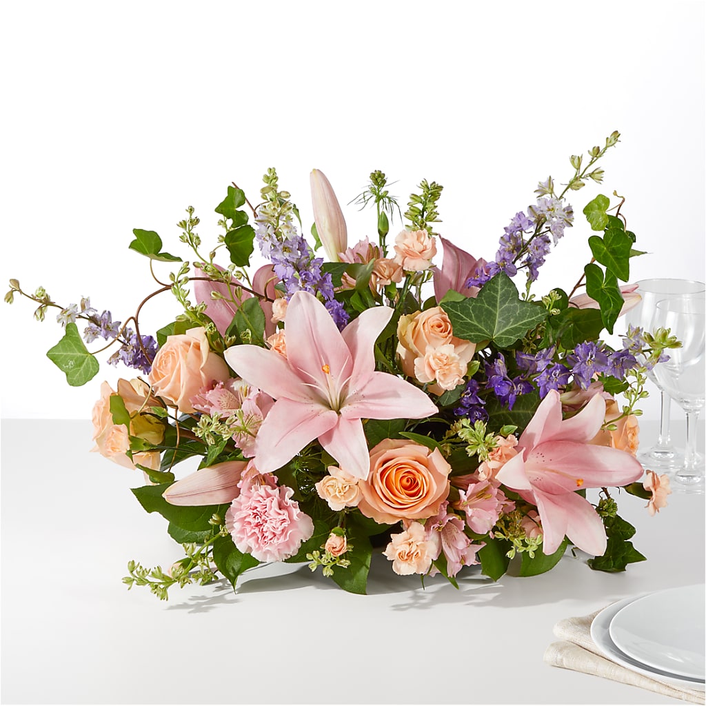 Blossom Time Centerpiece – WOYSHNER'S FLOWER SHOP, Lackawanna NY