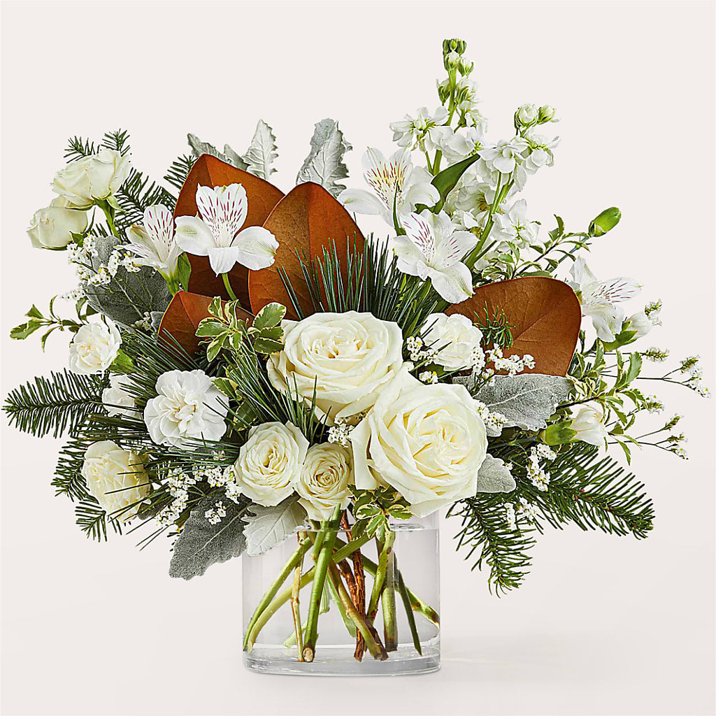 Fresh Snowfall Bouquet – WOYSHNER'S FLOWER SHOP, Lackawanna NY