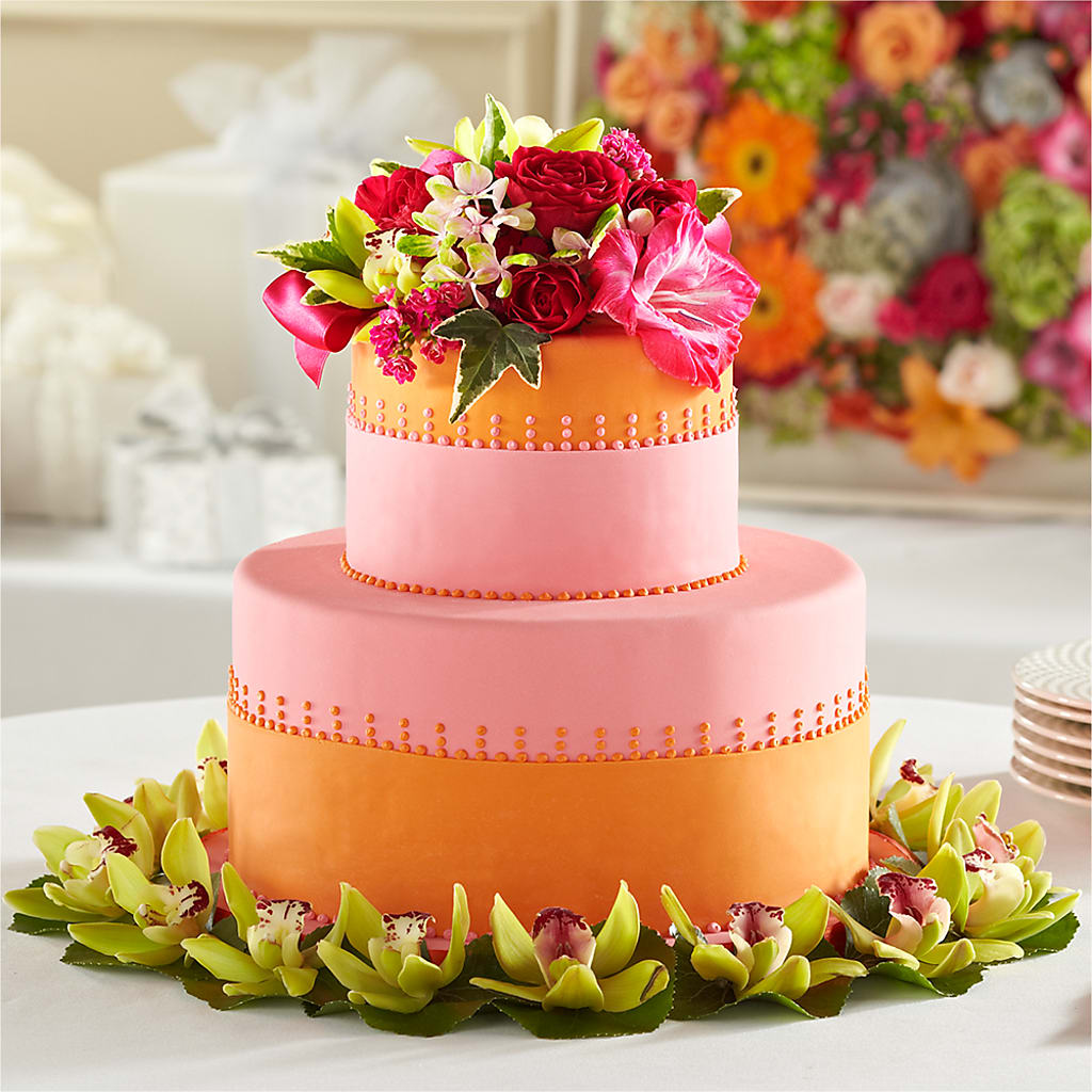 Sweet Citrus Cake Decor – WOYSHNER'S FLOWER SHOP, Lackawanna NY