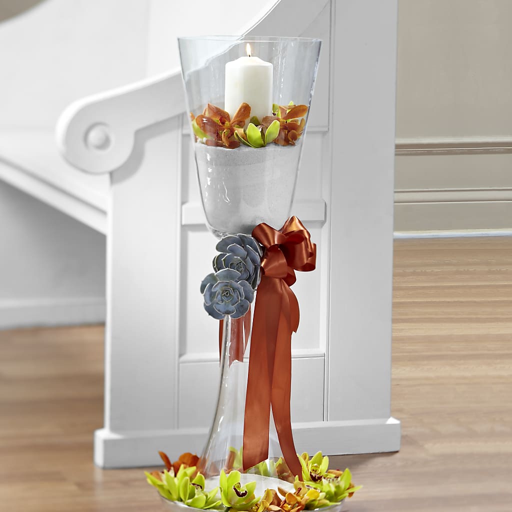 Matrimony Pew Decor – WOYSHNER'S FLOWER SHOP, Lackawanna NY