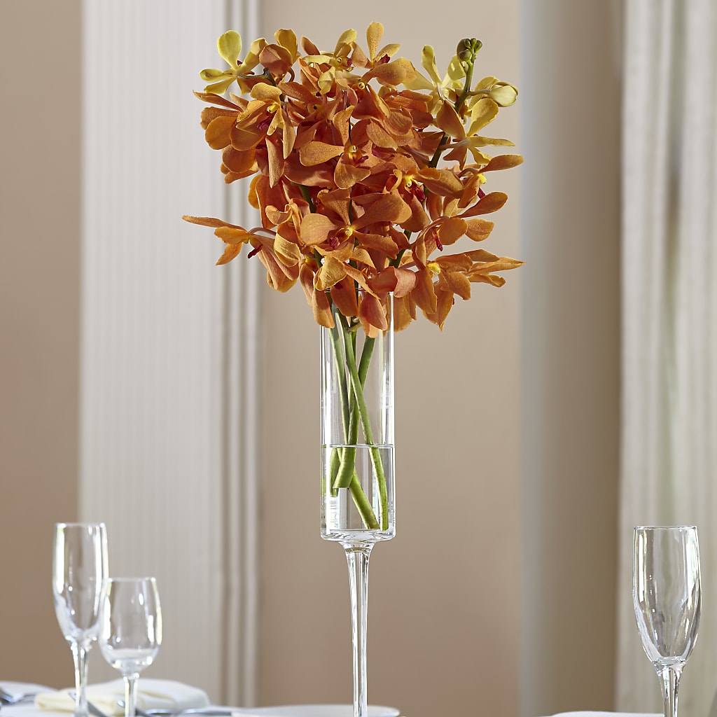 Orange Mokara Bouquet – WOYSHNER'S FLOWER SHOP, Lackawanna NY