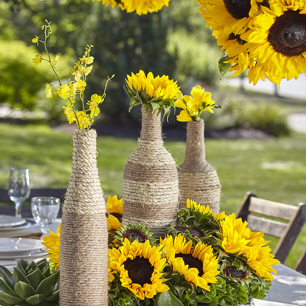 Sublime Garden Centerpiece – WOYSHNER'S FLOWER SHOP, Lackawanna NY