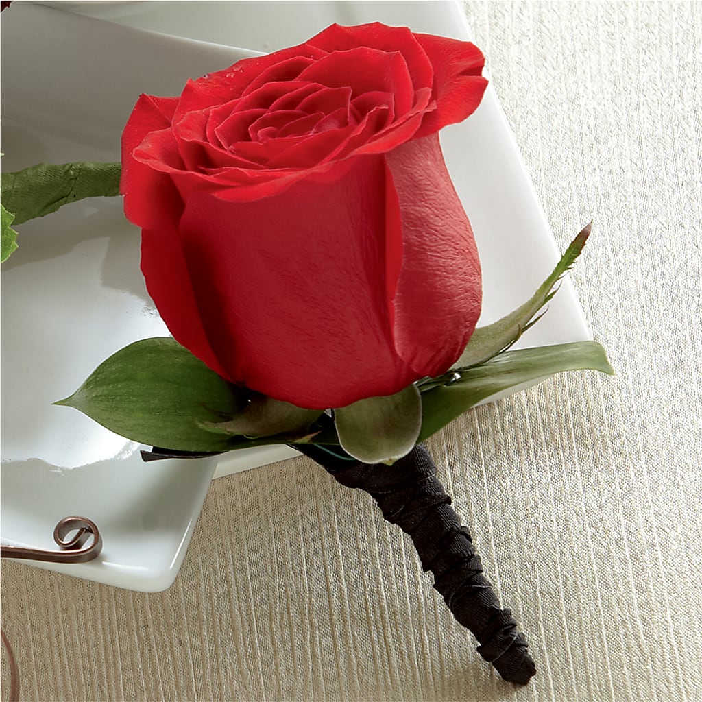 Red Rose Boutonniere – WOYSHNER'S FLOWER SHOP, Lackawanna NY