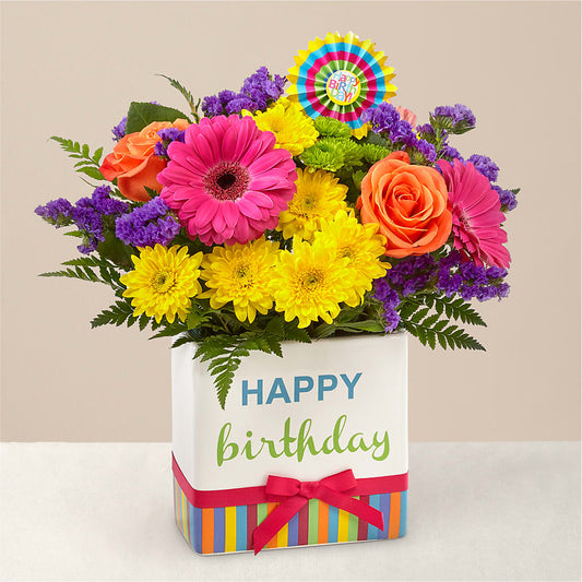 Birthday Brights Bouquet – WOYSHNER'S FLOWER SHOP, Lackawanna NY