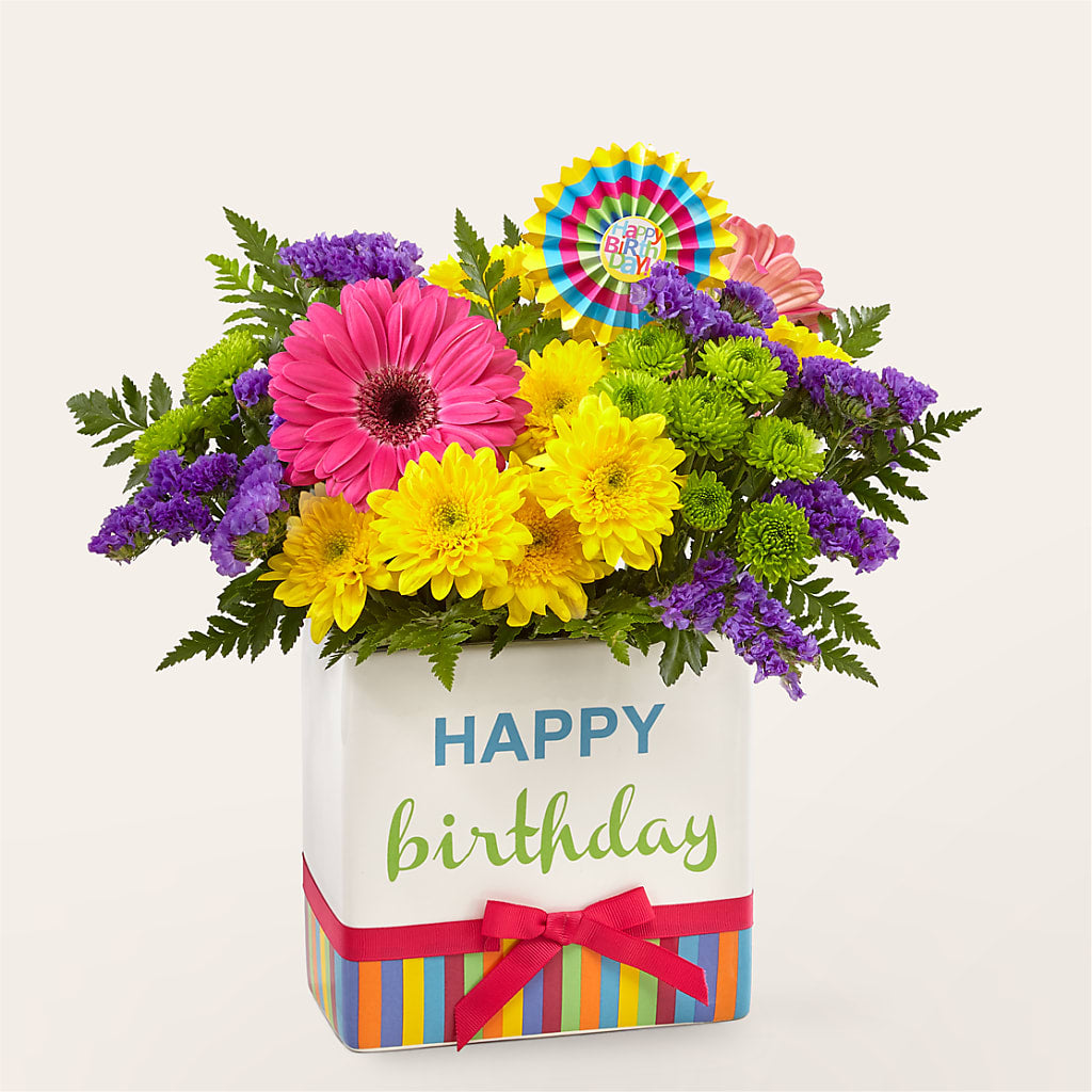 Birthday Brights Bouquet – WOYSHNER'S FLOWER SHOP, Lackawanna NY
