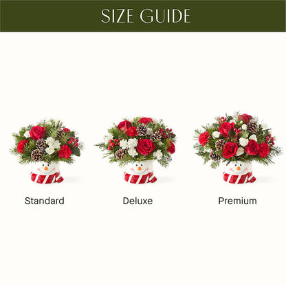 Jolly Snowman Bouquet – WOYSHNER'S FLOWER SHOP, Lackawanna NY