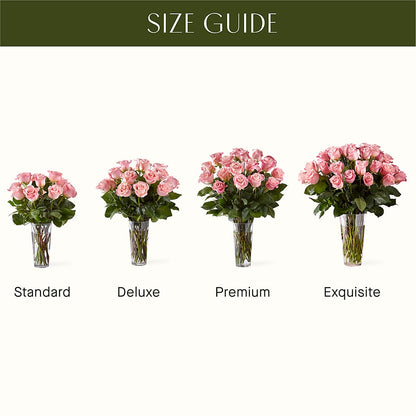 Long Stem Pink Rose Bouquet – WOYSHNER'S FLOWER SHOP, Lackawanna NY