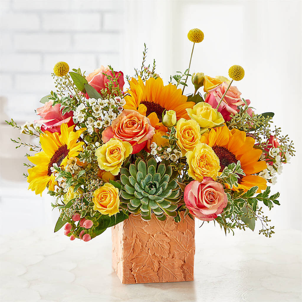 Sunflower Season Bouquet – WOYSHNER'S FLOWER SHOP, Lackawanna NY