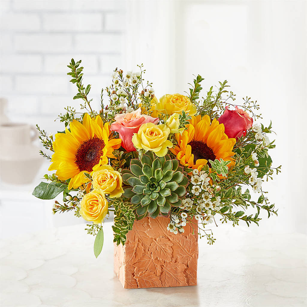Sunflower Season Bouquet – WOYSHNER'S FLOWER SHOP, Lackawanna NY