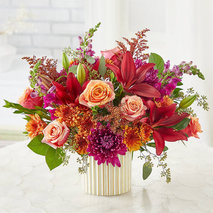 Burgundy Landscape Bouquet – WOYSHNER'S FLOWER SHOP, Lackawanna NY