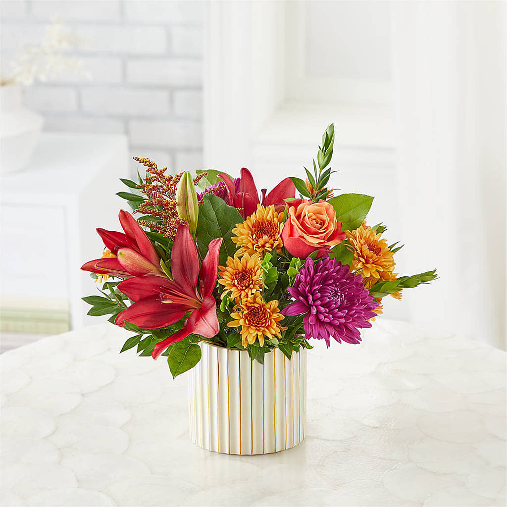 Burgundy Landscape Bouquet – WOYSHNER'S FLOWER SHOP, Lackawanna NY