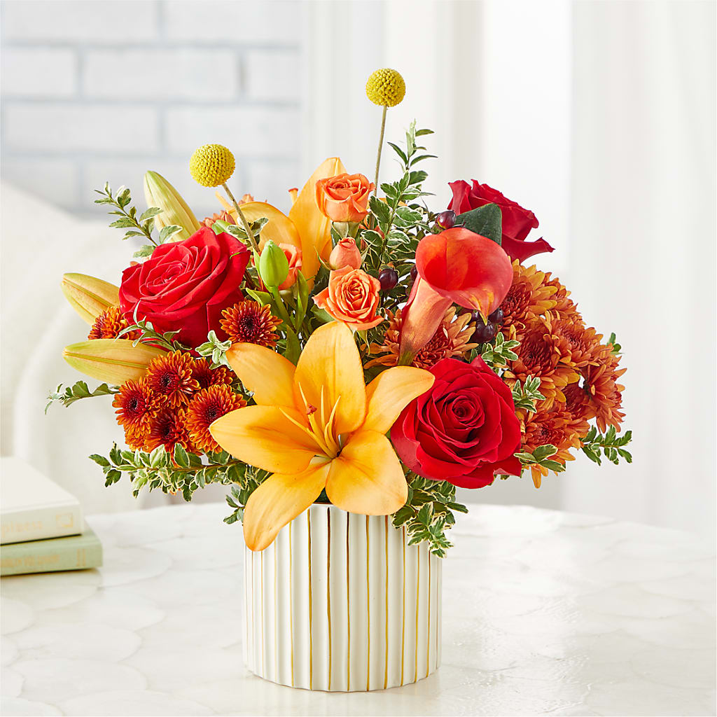Scarlet Skies Bouquet – WOYSHNER'S FLOWER SHOP, Lackawanna NY
