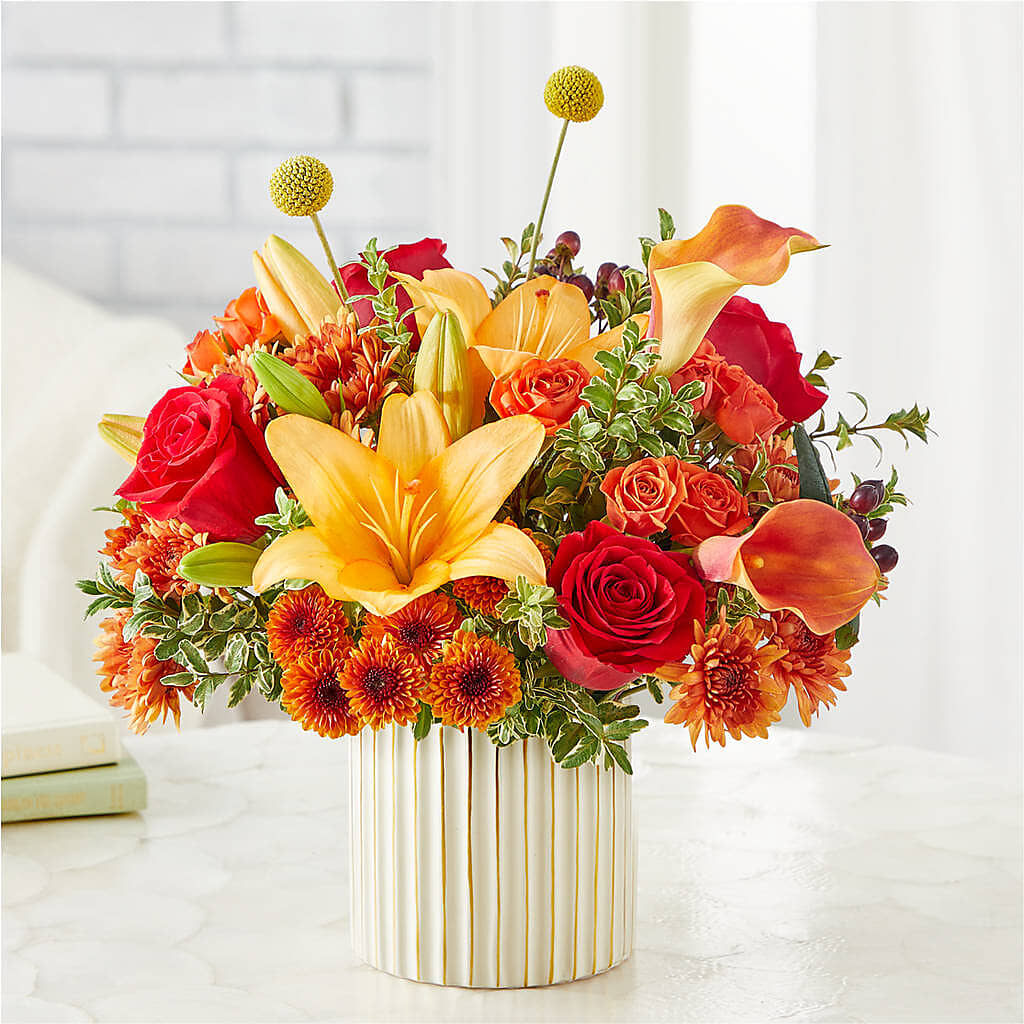 Scarlet Skies Bouquet – WOYSHNER'S FLOWER SHOP, Lackawanna NY