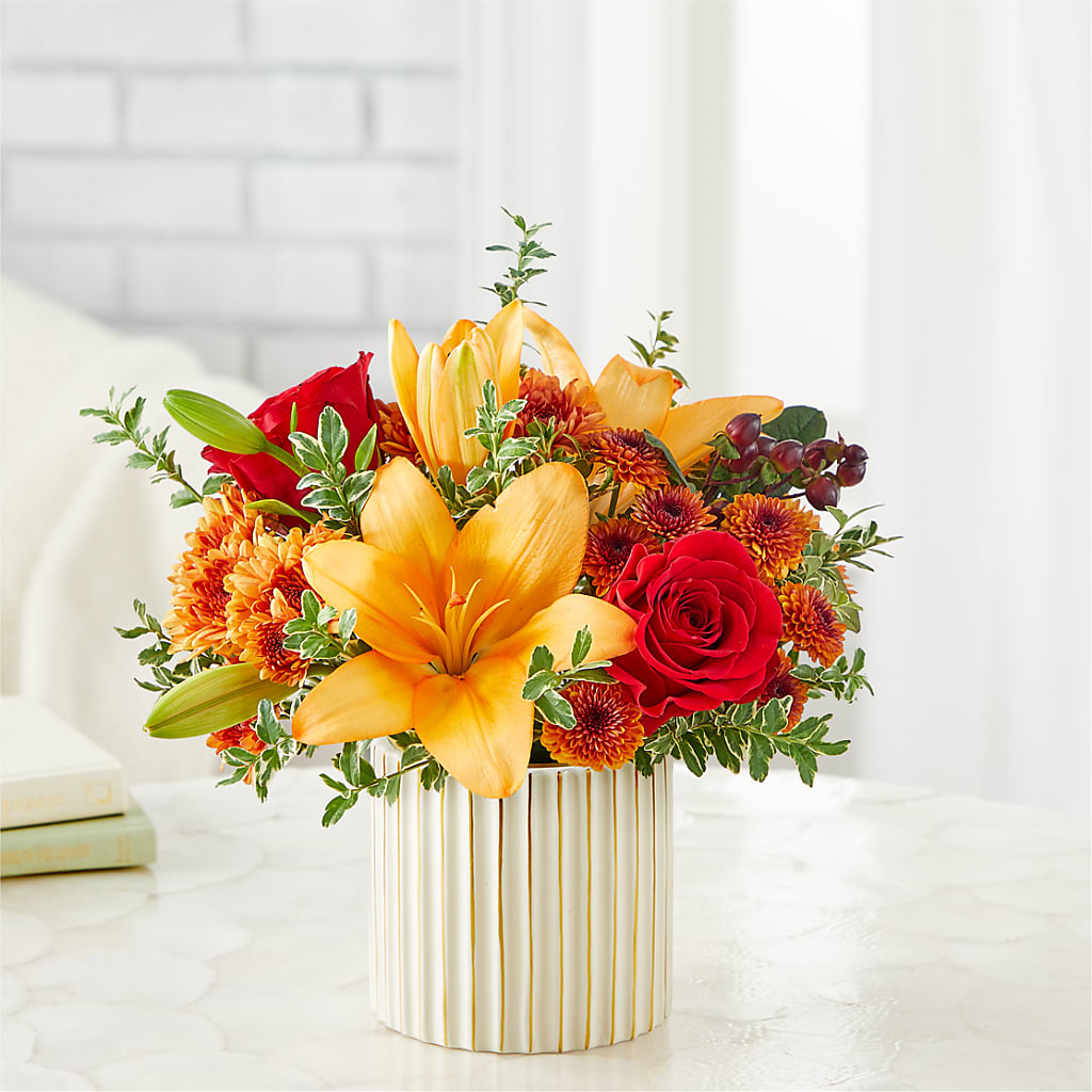 Scarlet Skies Bouquet – WOYSHNER'S FLOWER SHOP, Lackawanna NY