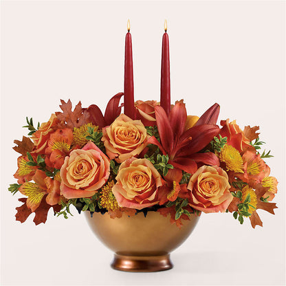 Harvest Table Centerpiece – WOYSHNER'S FLOWER SHOP, Lackawanna NY