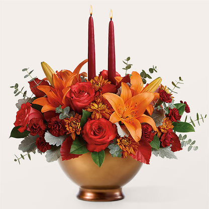 Fruits of Fall Centerpiece – WOYSHNER'S FLOWER SHOP, Lackawanna NY
