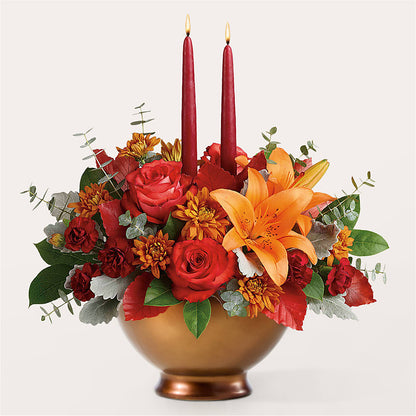Fruits of Fall Centerpiece – WOYSHNER'S FLOWER SHOP, Lackawanna NY