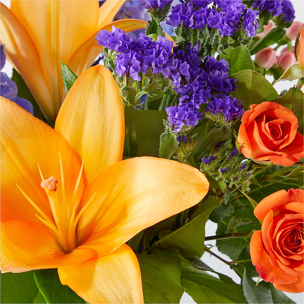 Radiant Citrus Bouquet – WOYSHNER'S FLOWER SHOP, Lackawanna NY