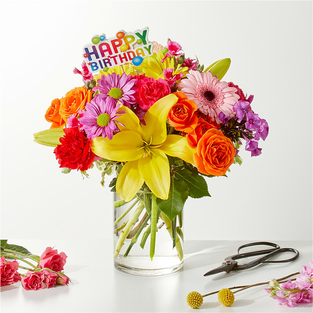 Cue the Confetti - A Florist Original – WOYSHNER'S FLOWER SHOP, Lackawanna NY