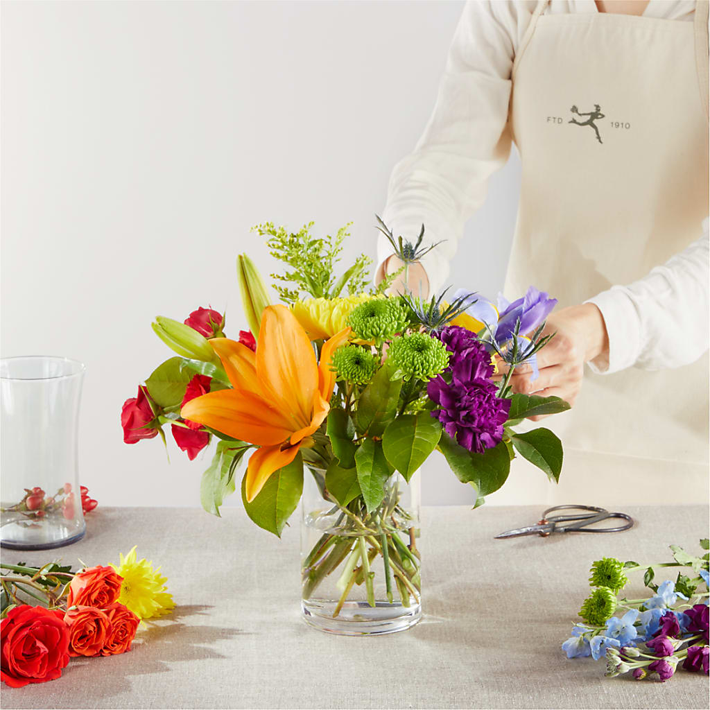 Summer Spectra - A Florist Original – WOYSHNER'S FLOWER SHOP, Lackawanna NY